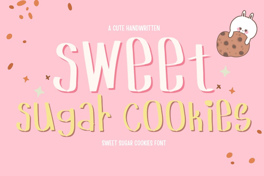 Font Sweet Sugar Cookies