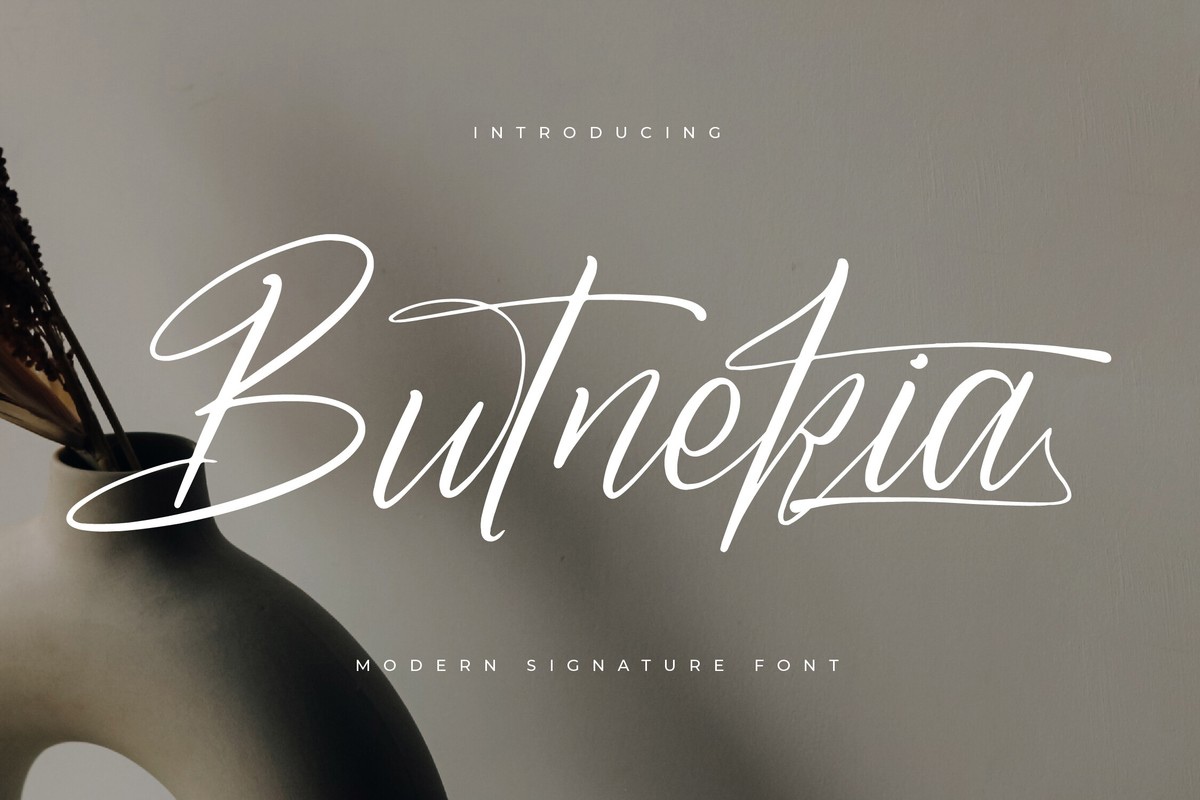 Font Butnekia