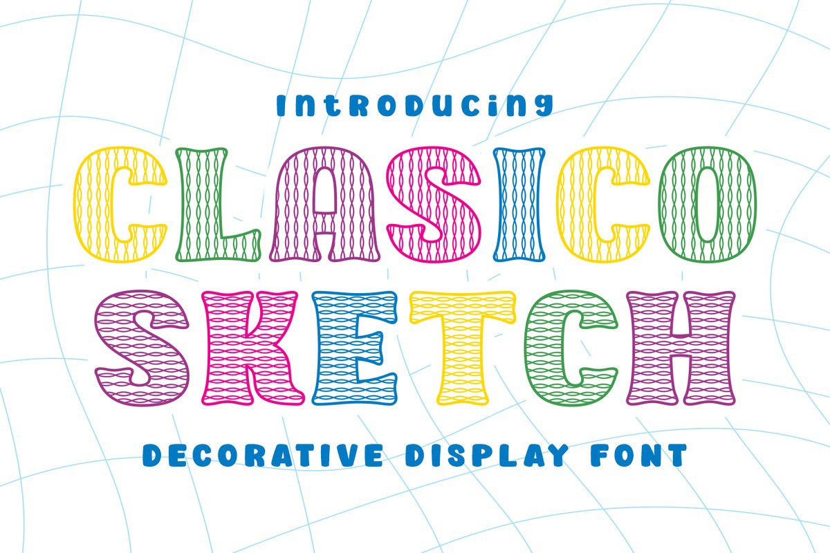 Font Clasico Sketch