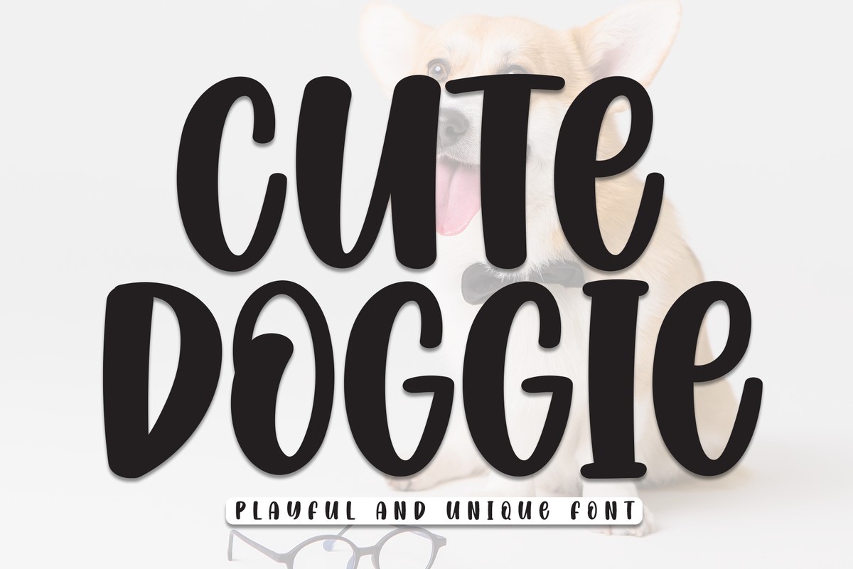 Font Cute Doggie