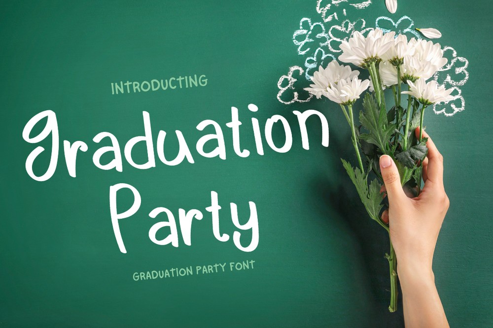 Font Graduation Party