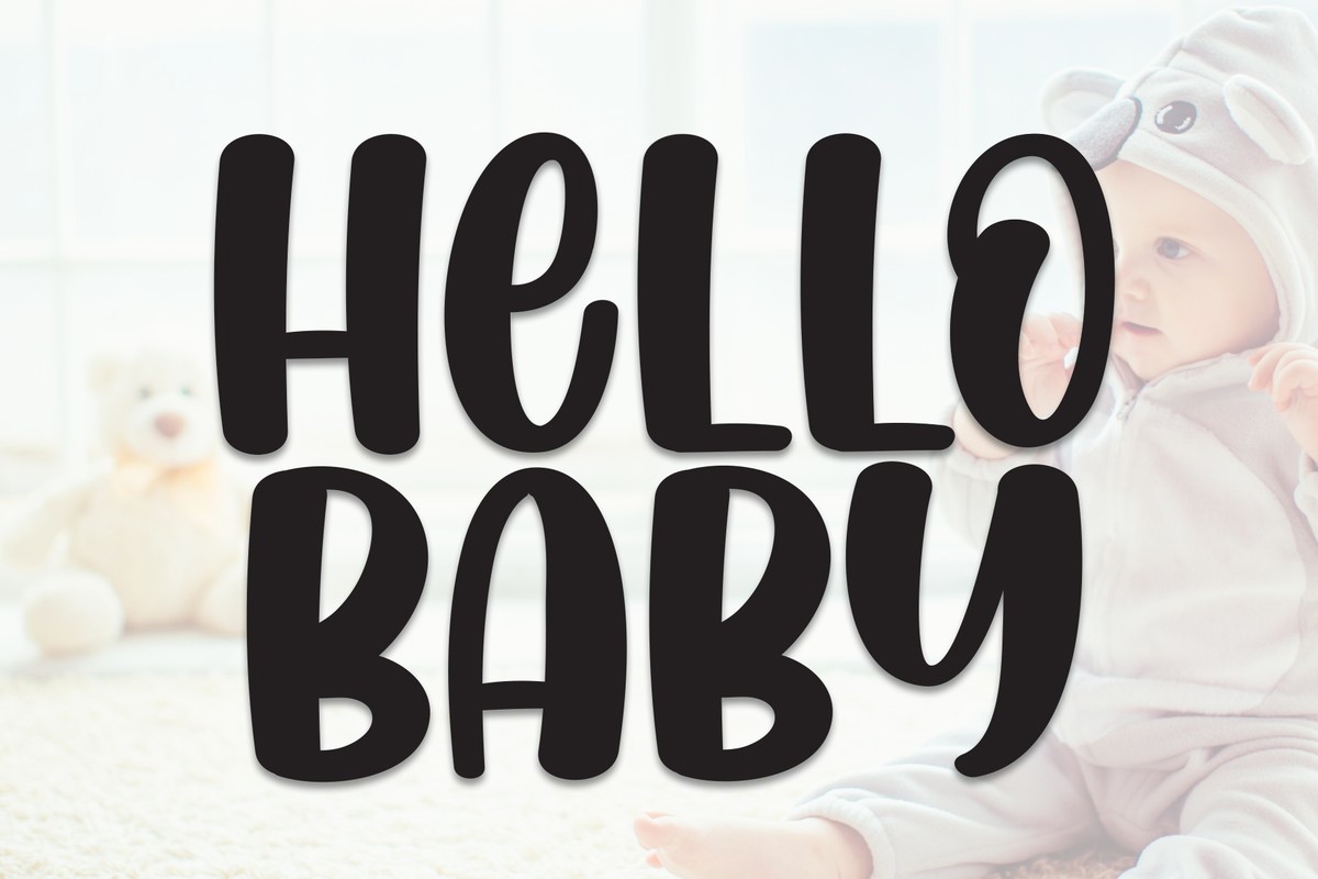 Font Hellо Baby