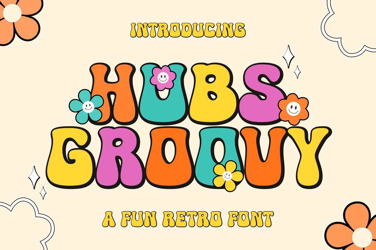 Font Hubs Groovy