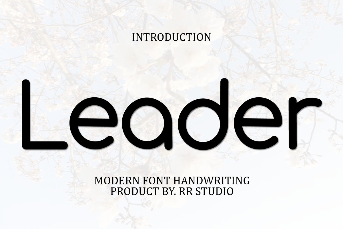 Font Leader