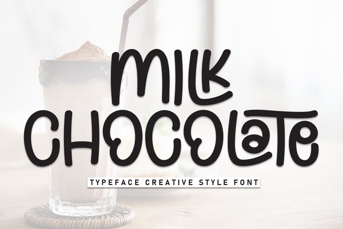 Font Milk Chocolate