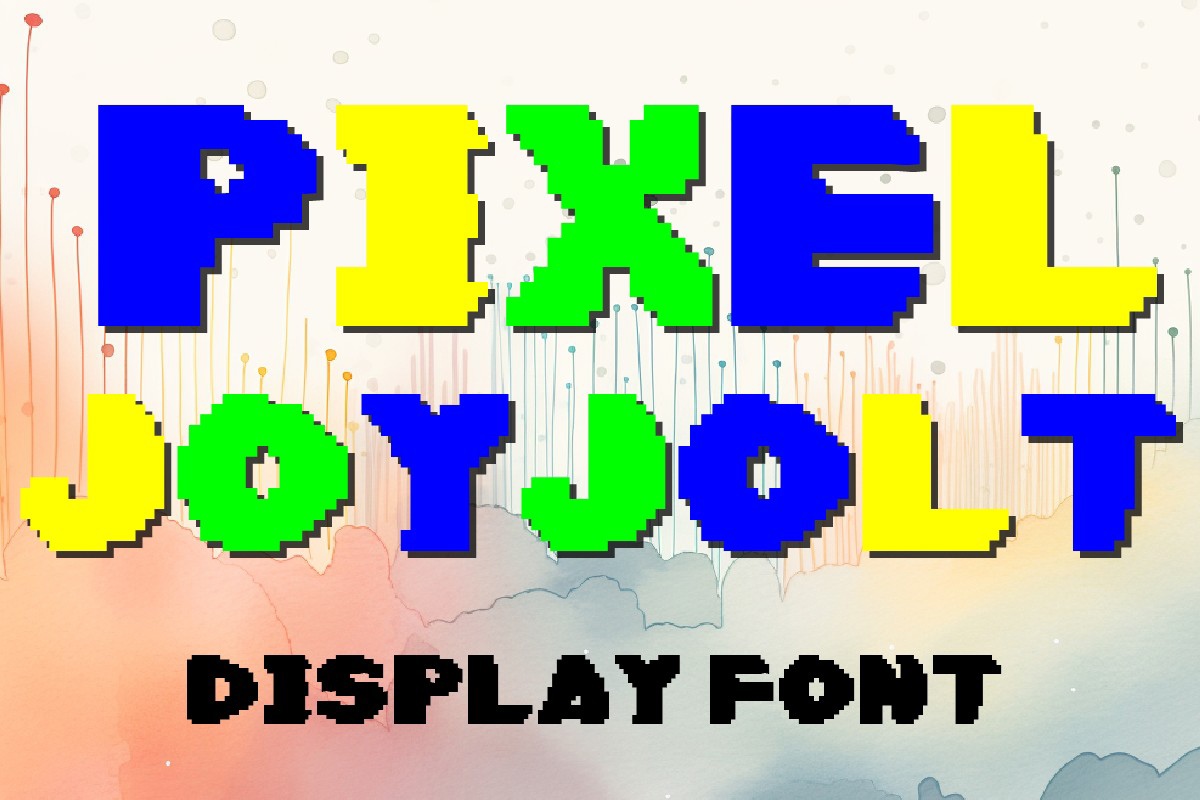 Font Pixel Joyjolt