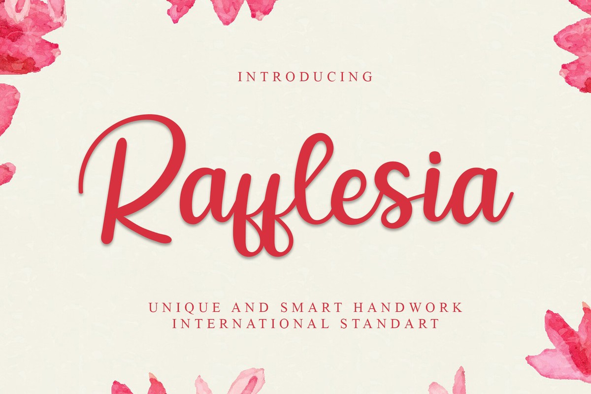 Font Rafflesia