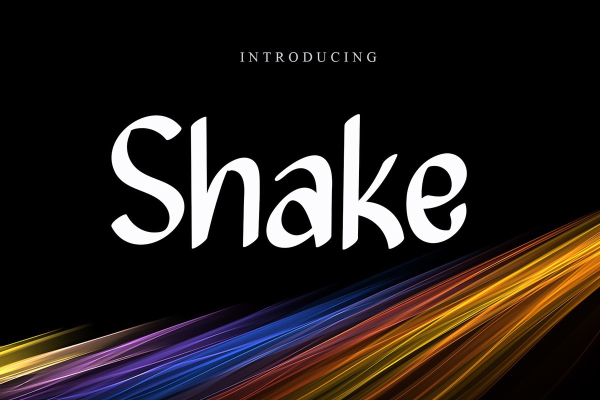 Font Shake