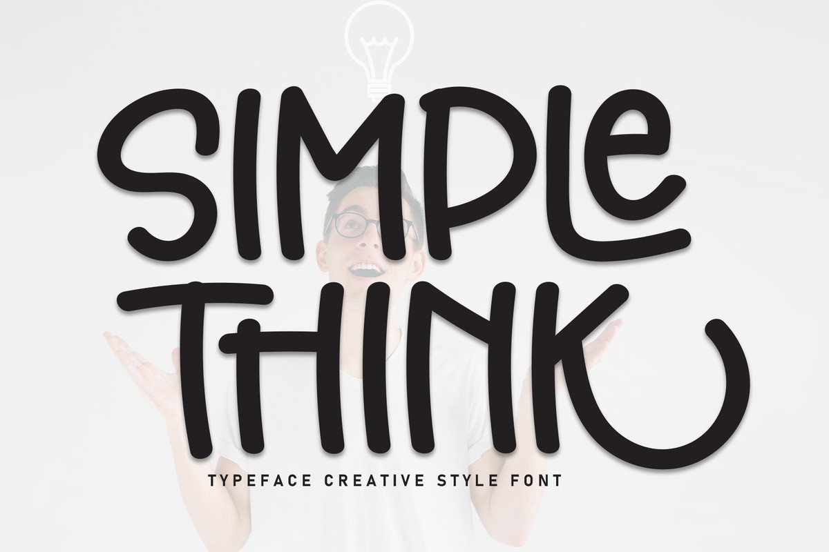 Font Simple Think