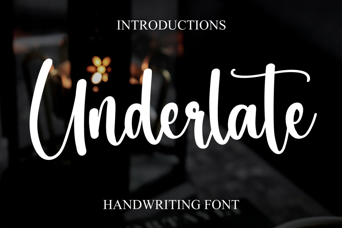 Font Underlate