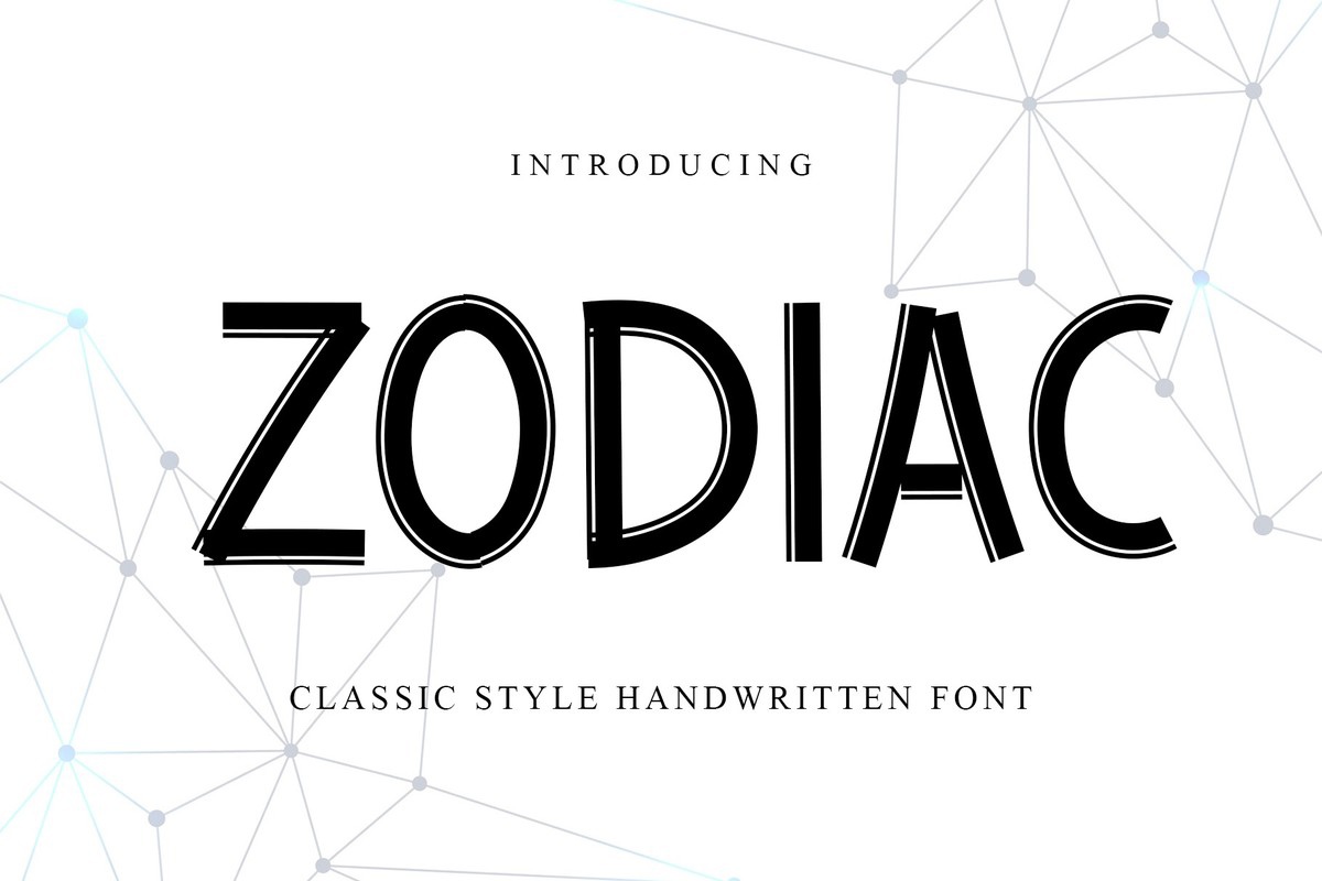 Font Zodiac