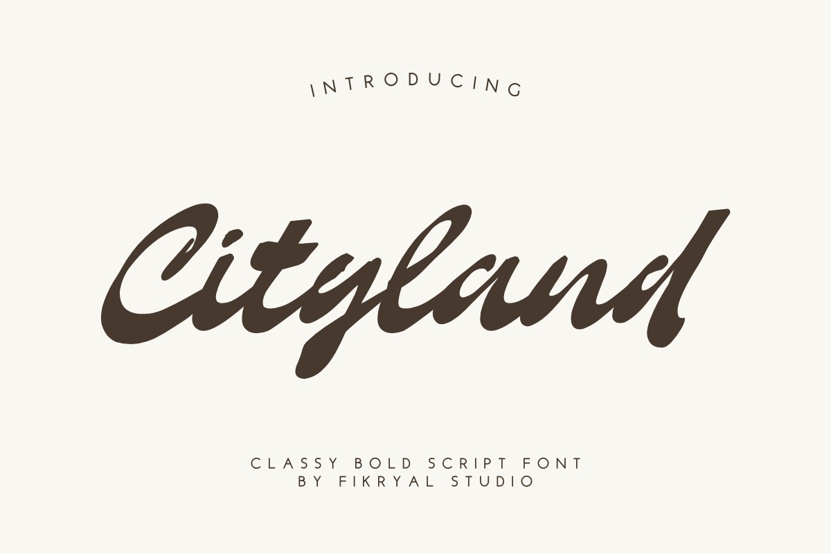 Font Cityland