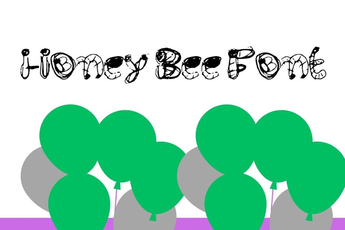 Font Honey Bee