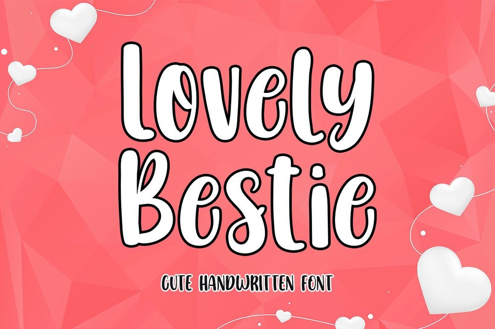 Font Lovely Bestie