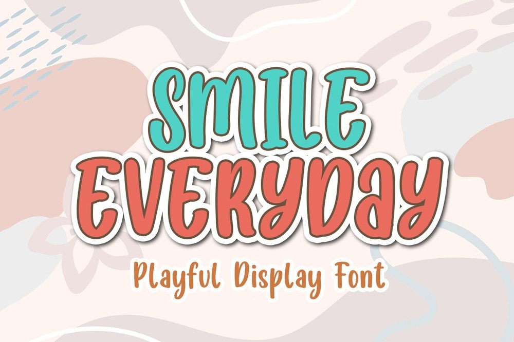 Font Smile Everyday