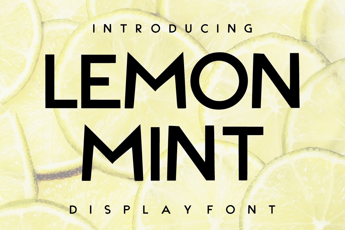 Font Lemon Mint