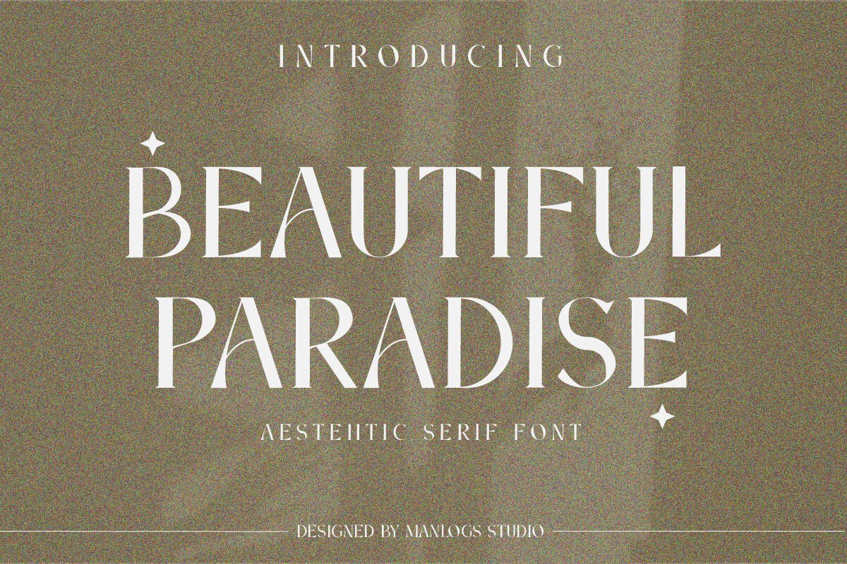 Font Beautiful Paradise