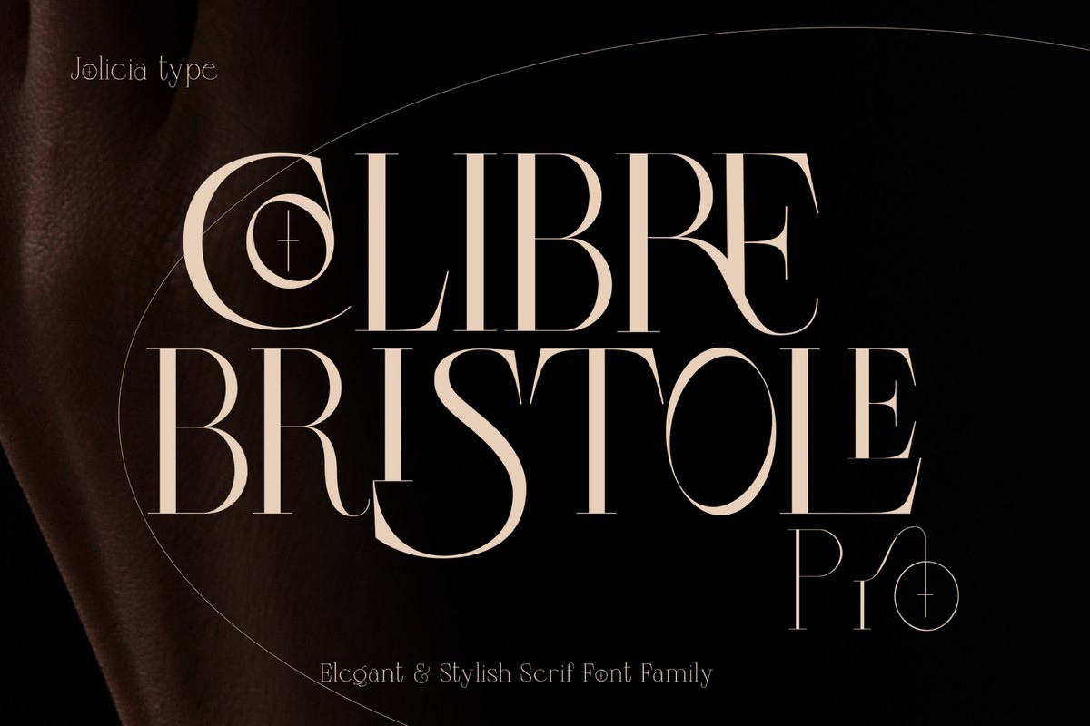 Font Colibre Bristole Pro