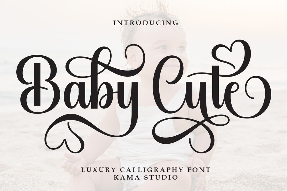 Font Baby Cute