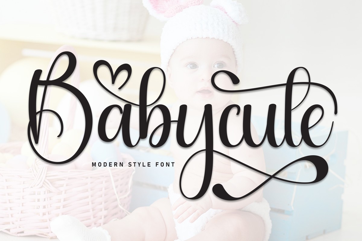 Font Babycute