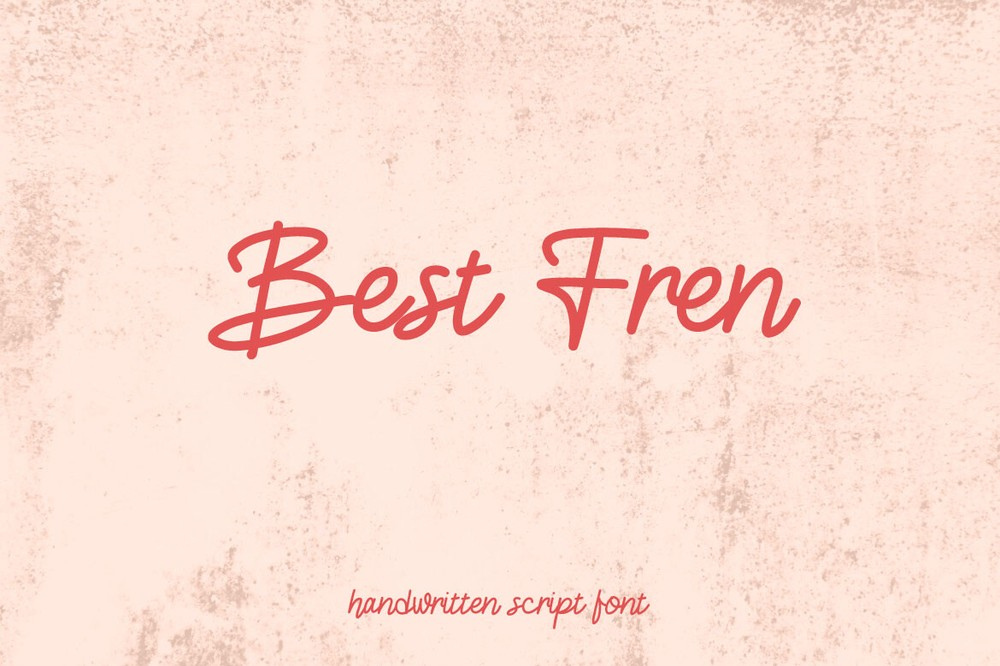 Font Best Fren