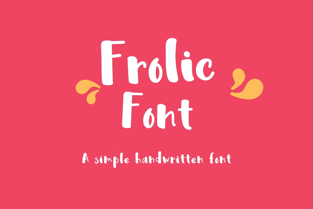 Font Frolic