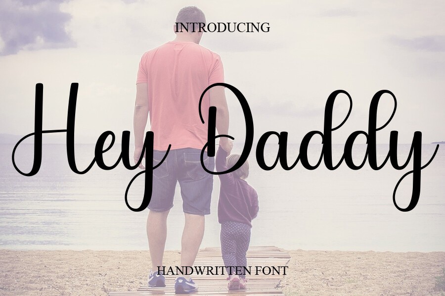 Font Hey Daddy