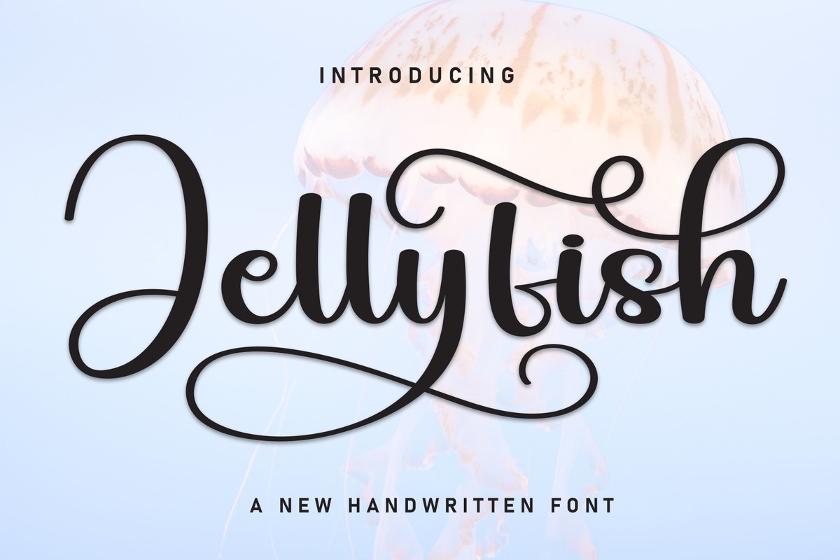 Font Jellyfish