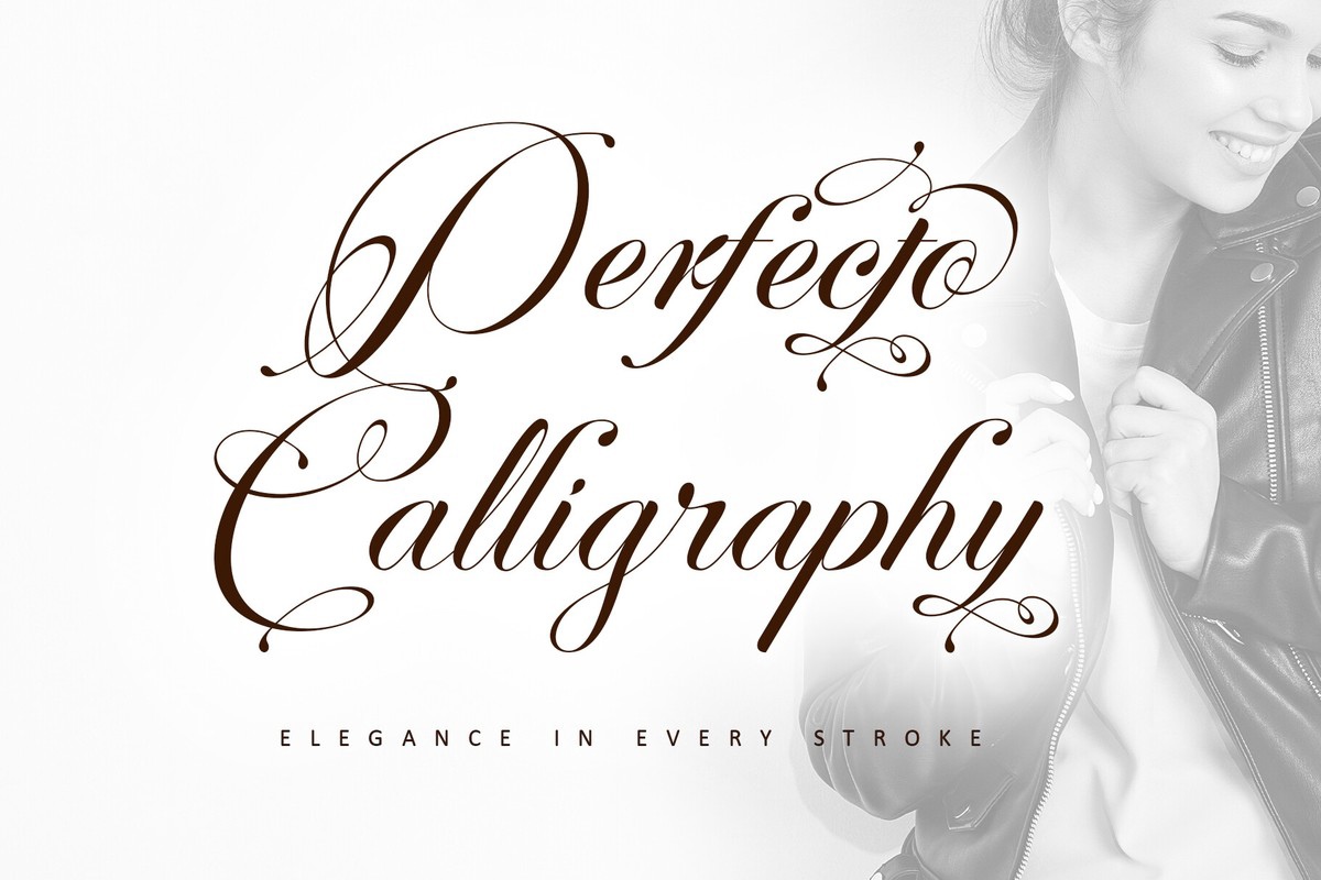 Font Perfecto Calligraphy