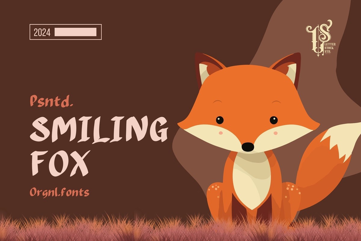 Font Smiling Fox