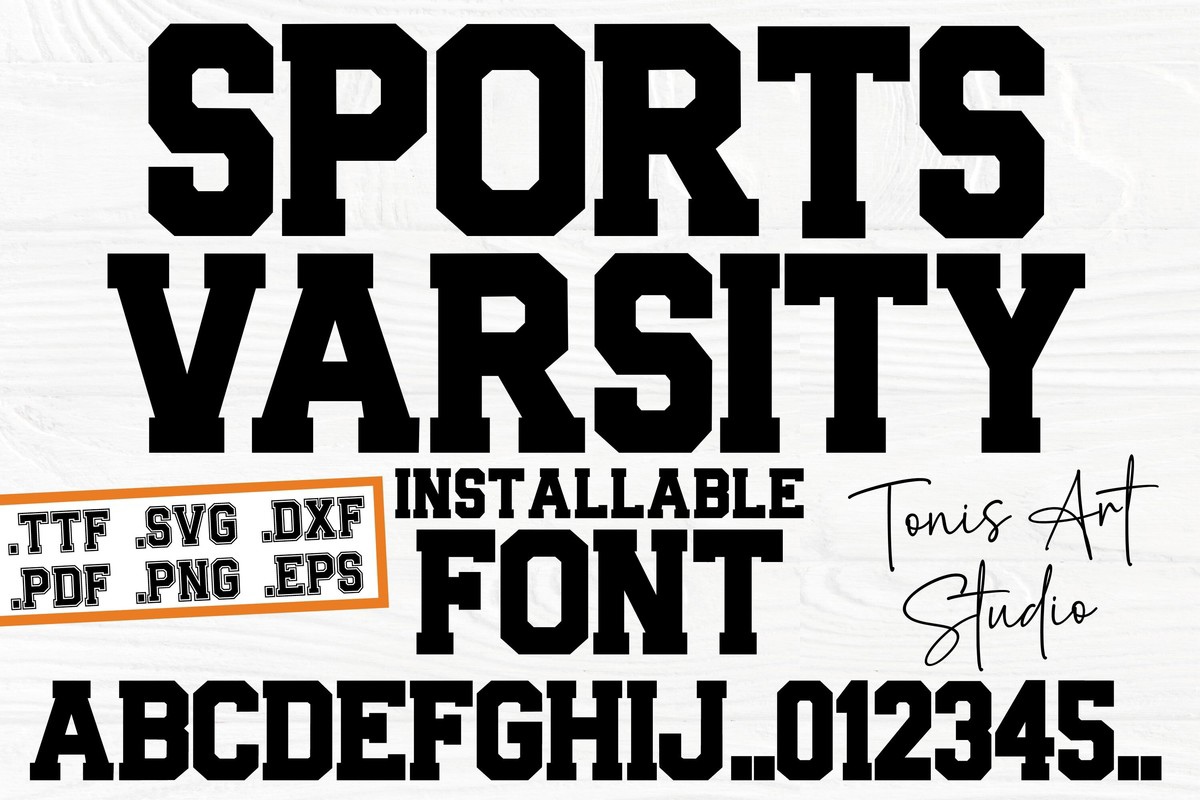 Font AB Sports Varsity