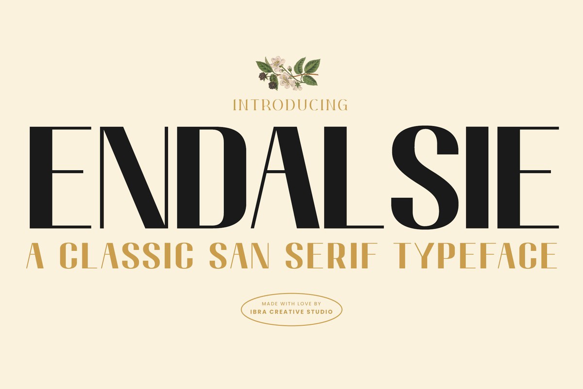 Font Endalsie