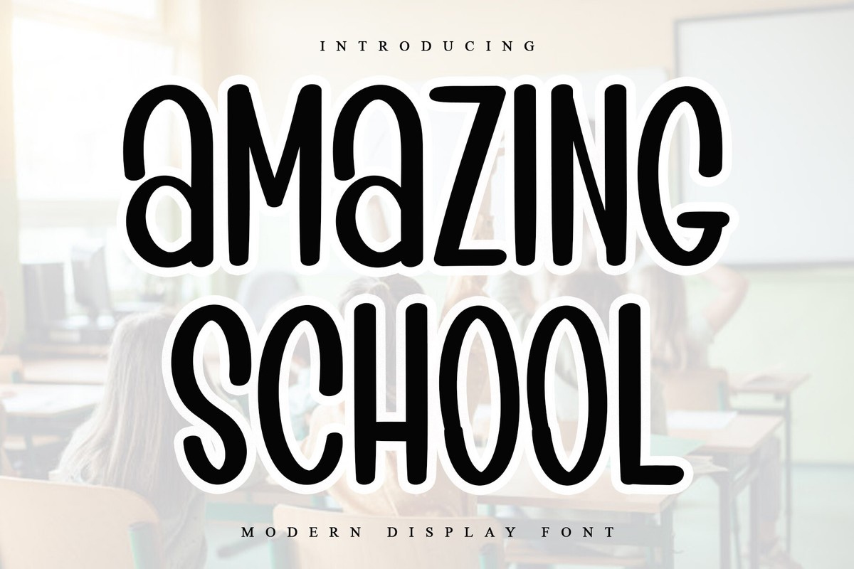 Font Amazing School