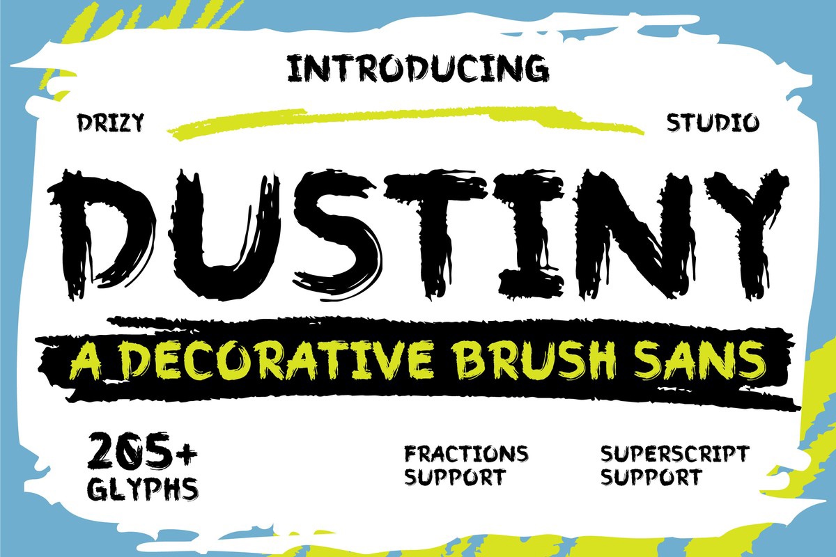 Font Dustiny