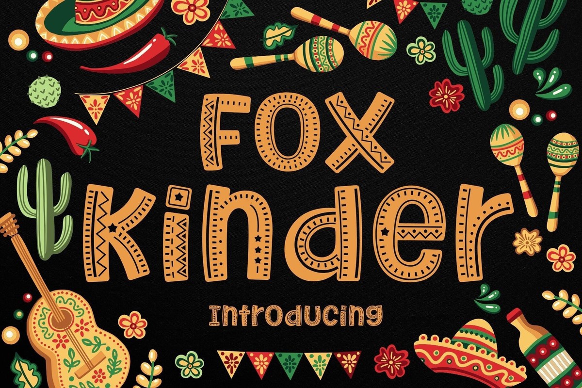 Font Fox Kinder