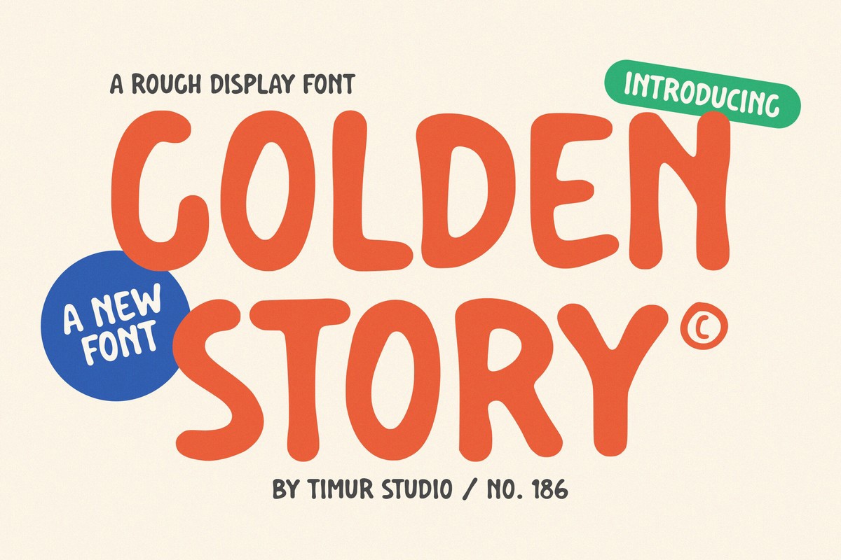 Font Golden Story