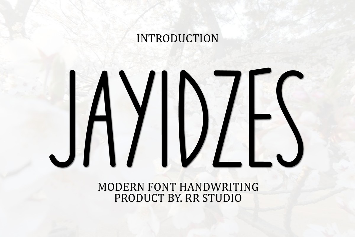 Font Jayidzes