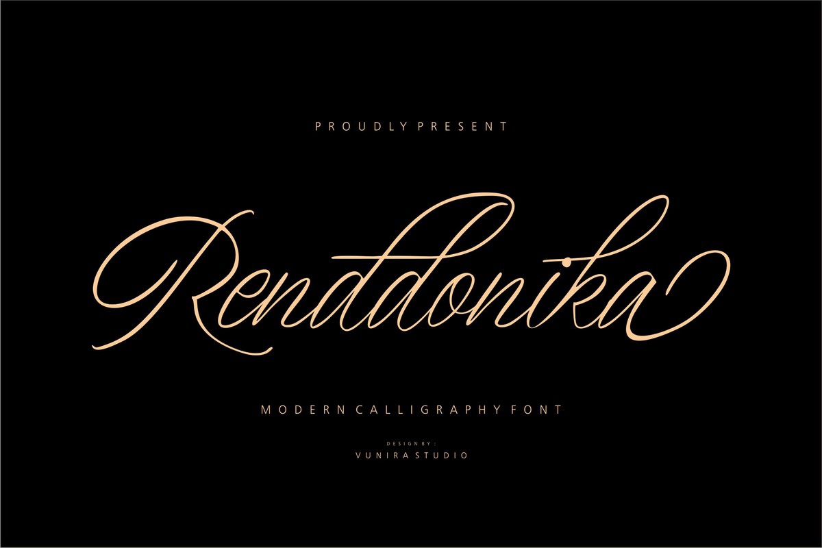 Font Renddonika