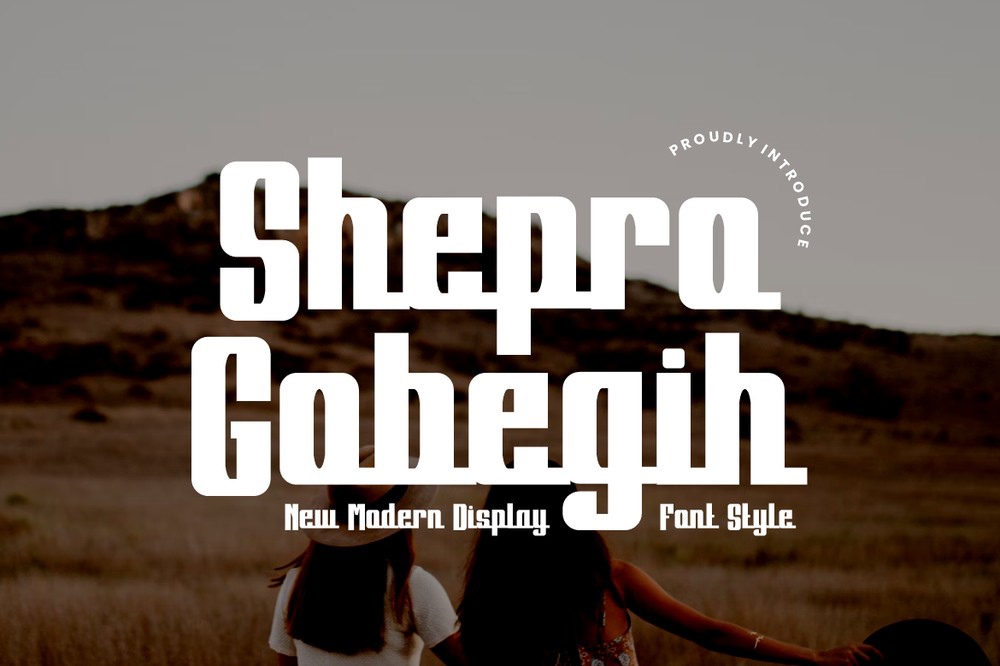 Font Shepro Gobegih