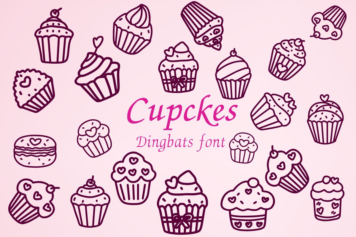 Font Cupckes