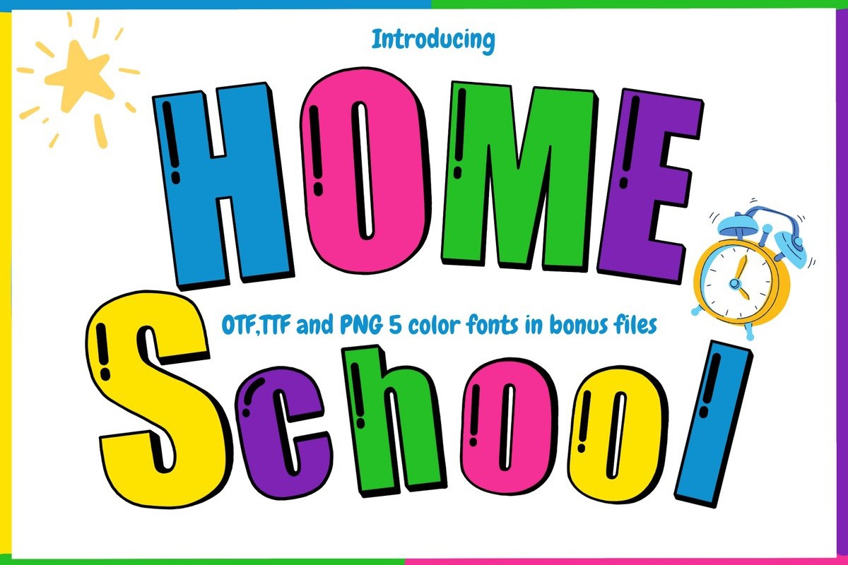 Font Home School