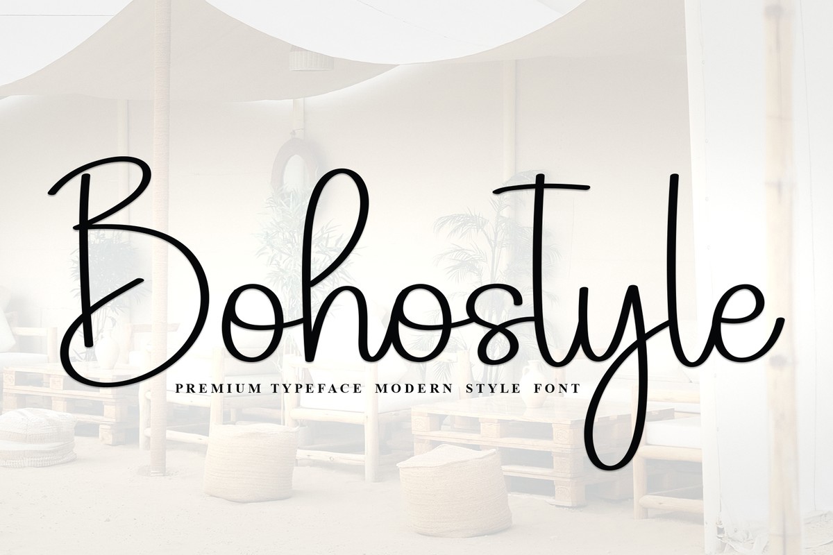 Font Bohostyle