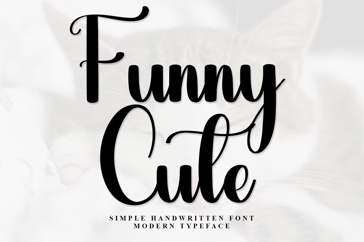 Font Funny Cute