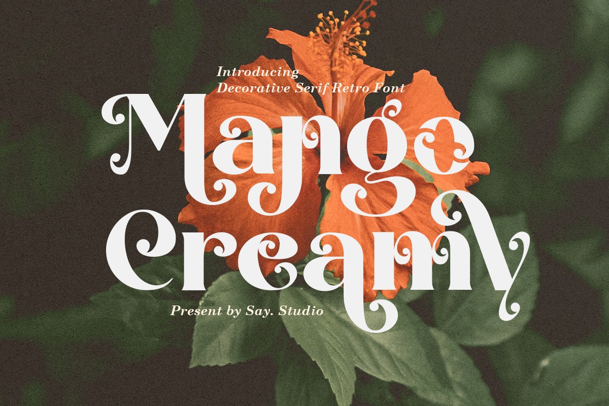 Font Mango Creamy