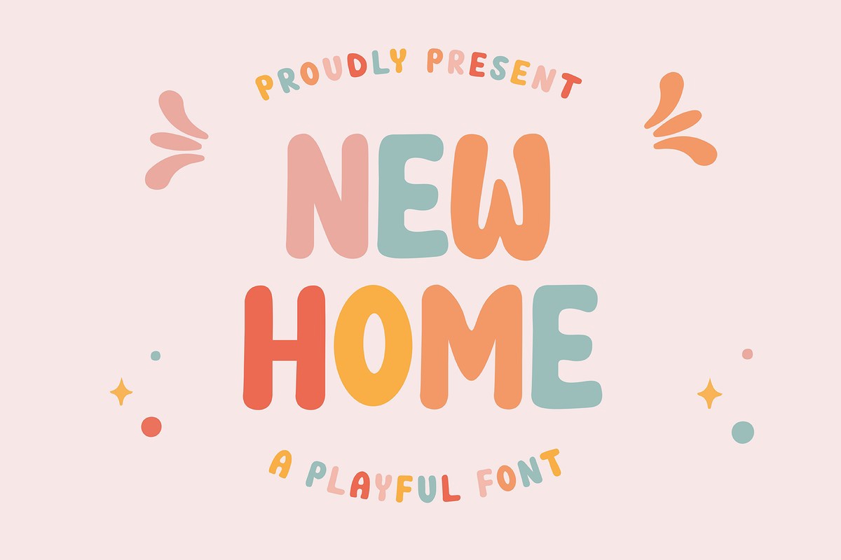 Font New Home Display