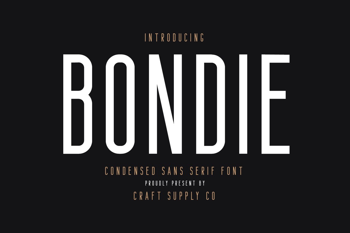 Font Bondie