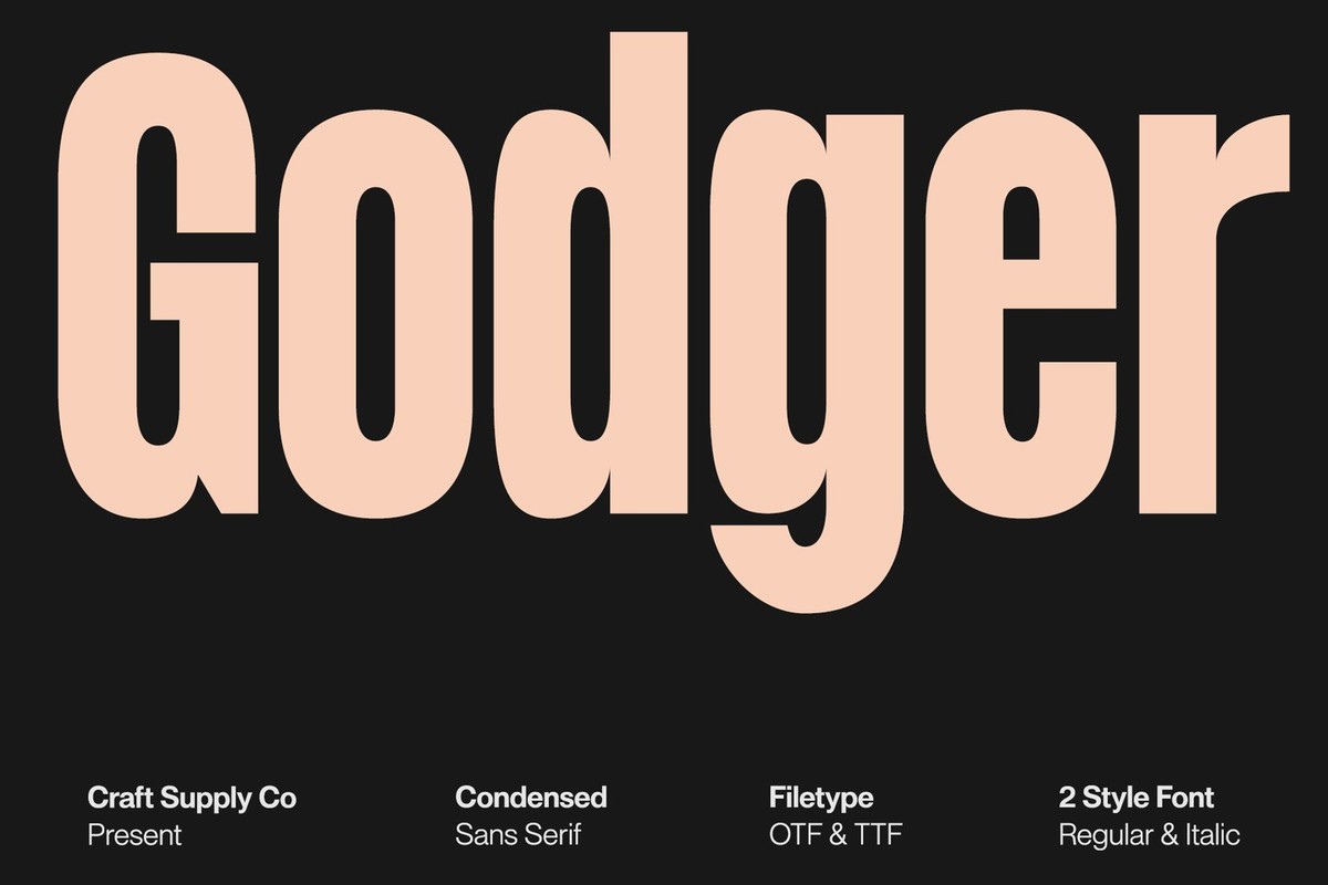 Font Godger