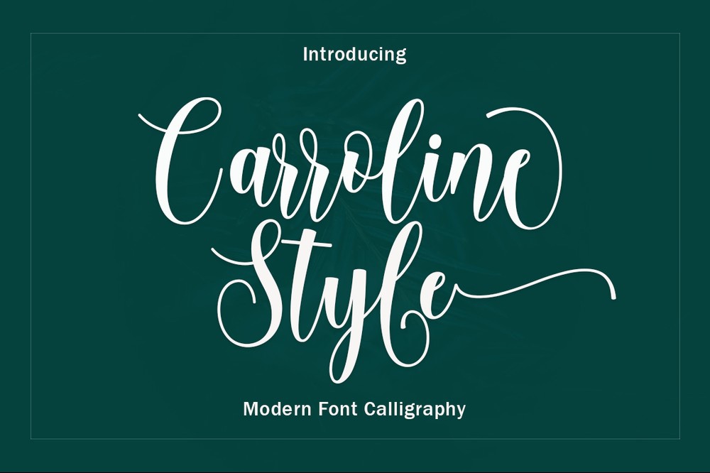 Font Carroline Style