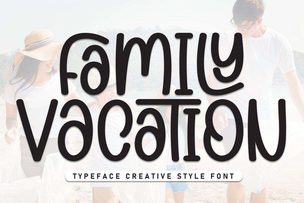 Font Family Vacation