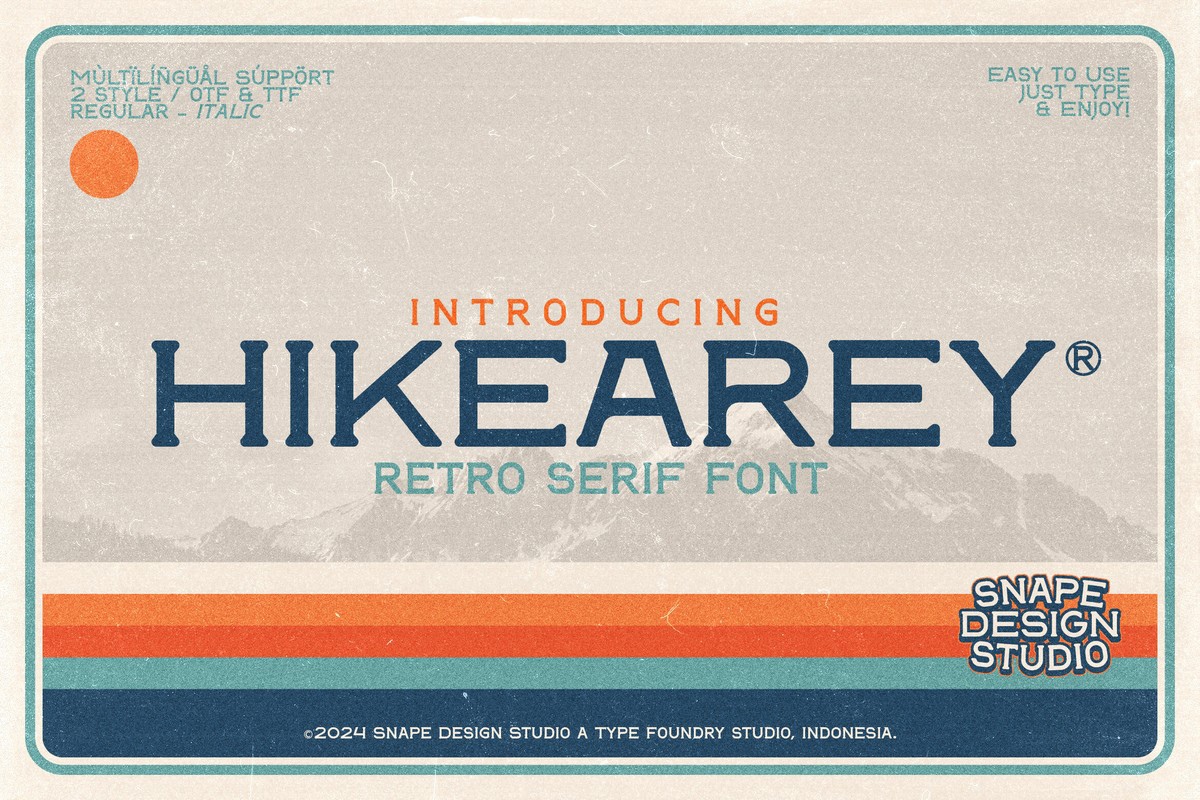 Font Hikearey